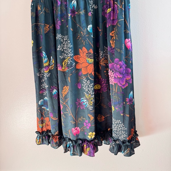 Anthropologie Hutch Puff Sleeve Floral Maxi Dress size 0 - Picture 6 of 13
